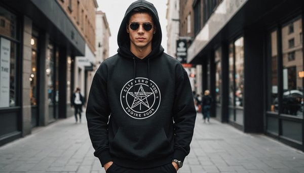 Unleash your style with the ultimate black hoodie streetwear